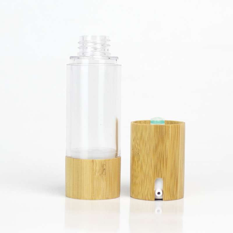 15ml 30ml 50ml Kem dưỡng da tre Chai bơm không khí 1oz 1.7oz Kem dưỡng mắt nhũ tương Hộp đựng mỹ phẩm chân không 15ml 30ml 50ml Kem dưỡng da tre Chai bơm không khí 1oz 1.7oz Kem dưỡng mắt nhũ tương Hộp đựng mỹ phẩm chân không