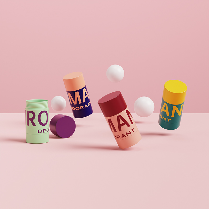 Hộp đựng thanh khử mùi mỹ phẩm 6ml 15ml 30ml 50ml 75ml Ống khử mùi làm đầy đáy cuộn trên hộp đựng thanh khử mùi Hộp đựng thanh khử mùi mỹ phẩm 6ml 15ml 30ml 50ml 75ml Ống khử mùi làm đầy đáy cuộn trên hộp đựng thanh khử mùi