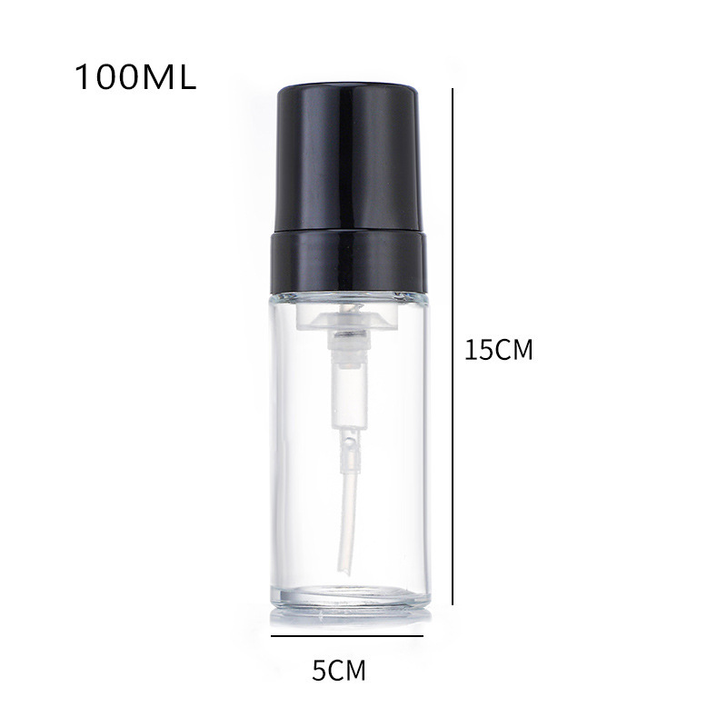 Chai bơm bọt thủy tinh rỗng Chai xà phòng rửa tay tạo bọt rõ ràng Chai bơm bọt thủy tinh rỗng Chai xà phòng rửa tay tạo bọt rõ ràng