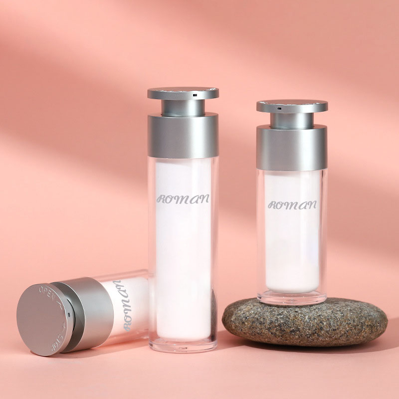 15ml 30ml 50ml PP rỗng đôi tường bằng nhựa Chai bơm kem dưỡng da không có không khí dùng cho mỹ phẩm Chăm sóc da mặt In màn hình Xử lý bề mặt 15ml 30ml 50ml PP rỗng đôi tường bằng nhựa Chai bơm kem dưỡng da không có không khí dùng cho mỹ phẩm Chăm sóc da mặt In màn hình Xử lý bề mặt