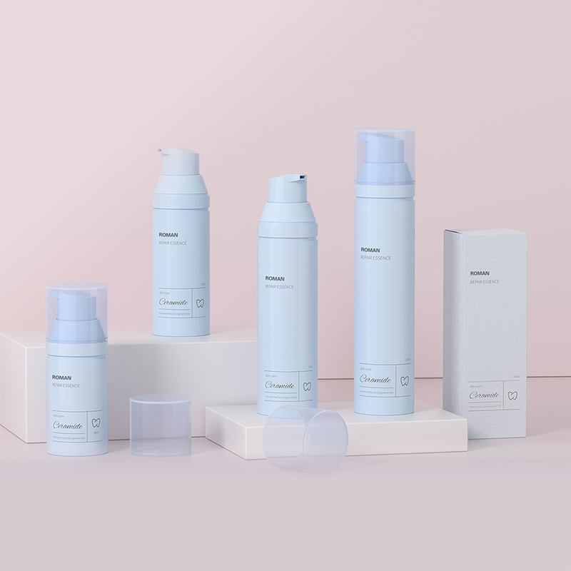 Chai bơm không có không khí cho kem mặt Mỹ phẩm Spf Kem chống nắng Chai đựng Bao bì mỹ phẩm chất lượng cao