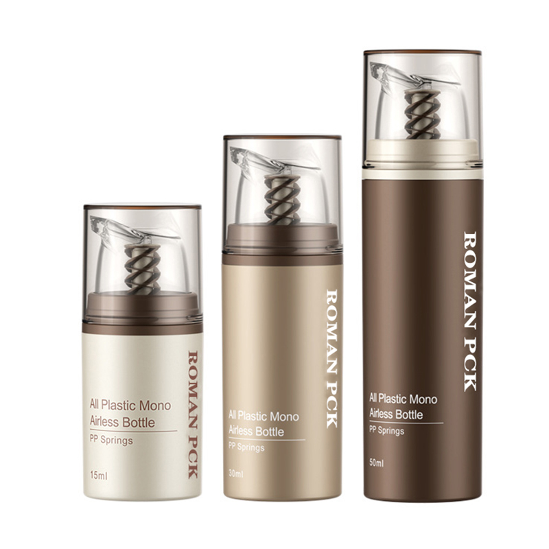 Nhựa Màu Nâu Kem Mỹ Phẩm Không Có Không Khí Rõ Ràng Chai Bơm Chăm Sóc Da Hộp Đựng Đồ Trang Điểm Cho Kem Gel Lotion Nhựa Màu Nâu Kem Mỹ Phẩm Không Có Không Khí Rõ Ràng Chai Bơm Chăm Sóc Da Hộp Đựng Đồ Trang Điểm Cho Kem Gel Lotion