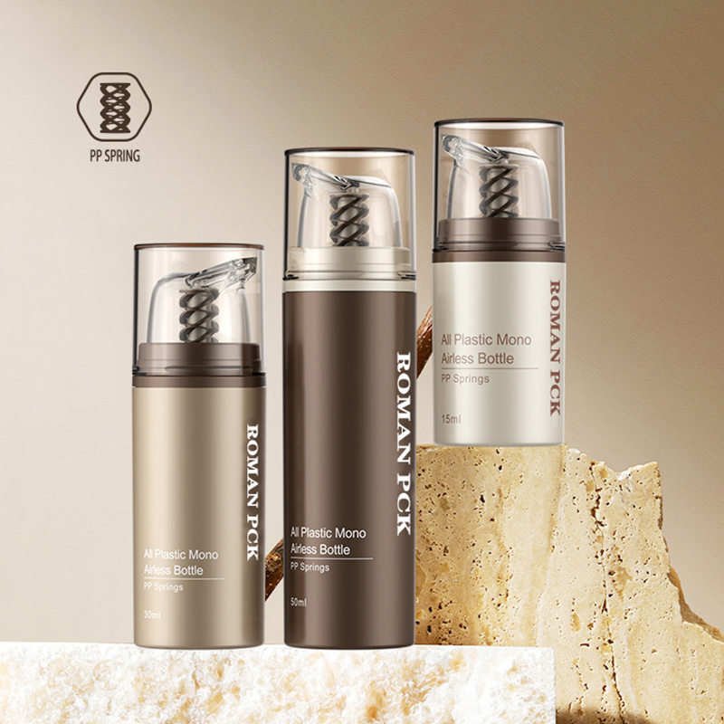 Nhựa Màu Nâu Kem Mỹ Phẩm Không Có Không Khí Rõ Ràng Chai Bơm Chăm Sóc Da Hộp Đựng Đồ Trang Điểm Cho Kem Gel Lotion Nhựa Màu Nâu Kem Mỹ Phẩm Không Có Không Khí Rõ Ràng Chai Bơm Chăm Sóc Da Hộp Đựng Đồ Trang Điểm Cho Kem Gel Lotion