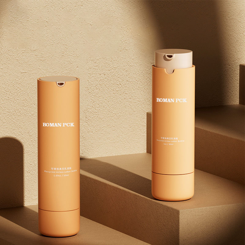 Cam 15ml 30ml 50ml Chai nhựa bơm không có không khí PP Dành cho Kem dưỡng da Chăm sóc da Mỹ phẩm Bao bì huyết thanh Cam 15ml 30ml 50ml Chai nhựa bơm không có không khí PP Dành cho Kem dưỡng da Chăm sóc da Mỹ phẩm Bao bì huyết thanh