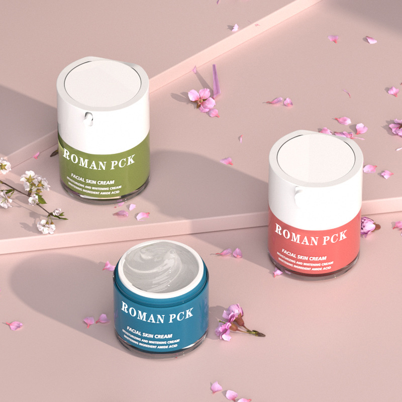 15g 30g 30ml 50ml 100ml Plastic Skincare Face Cream Airless Jar With AS Cap For Lotion Essence Serum Cream