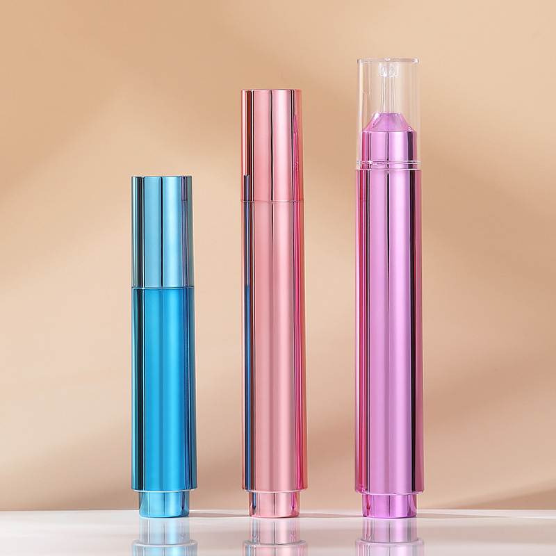 5Ml 10Ml 15Ml Không Có Không Khí Bơm Huyết Thanh Ống Tiêm Chai Ampoule Nhựa Hình Lotion Chai Chăm Sóc Da sữa Rửa Mặt Kem Mắt