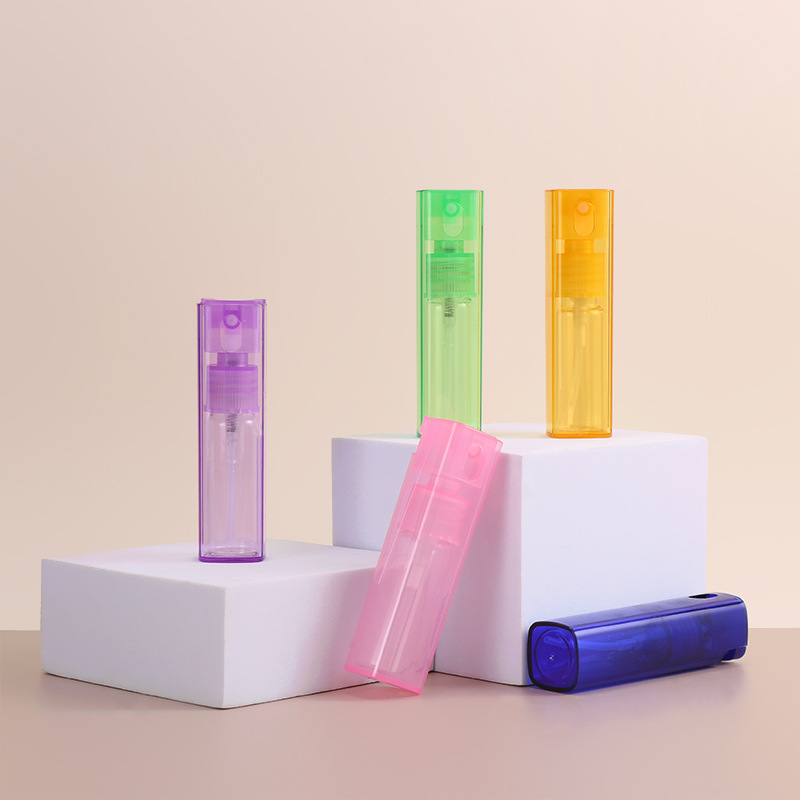 Macaron 10Ml 20Ml Nhựa PET Chai Xịt Tóc Nhiều Màu Sắc Nhỏ Mịn Xịt Xịt Nước Hoa Du Lịch Chai Xịt