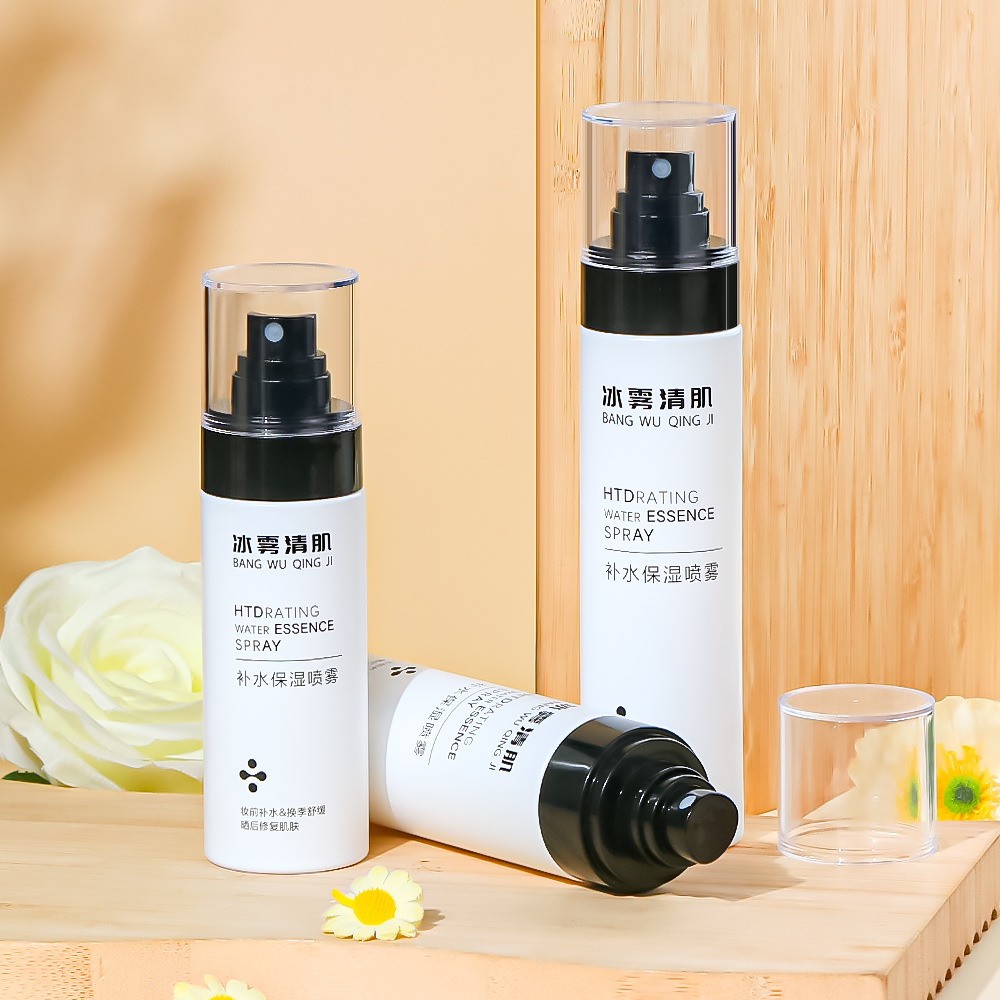 Trắng Thành Dày 80Ml 100Ml 120Ml 150Ml Nhựa PET Thân Trống Chai Xịt Sương Mịn Cho Nước Hoa Kem Dưỡng Ẩm nước