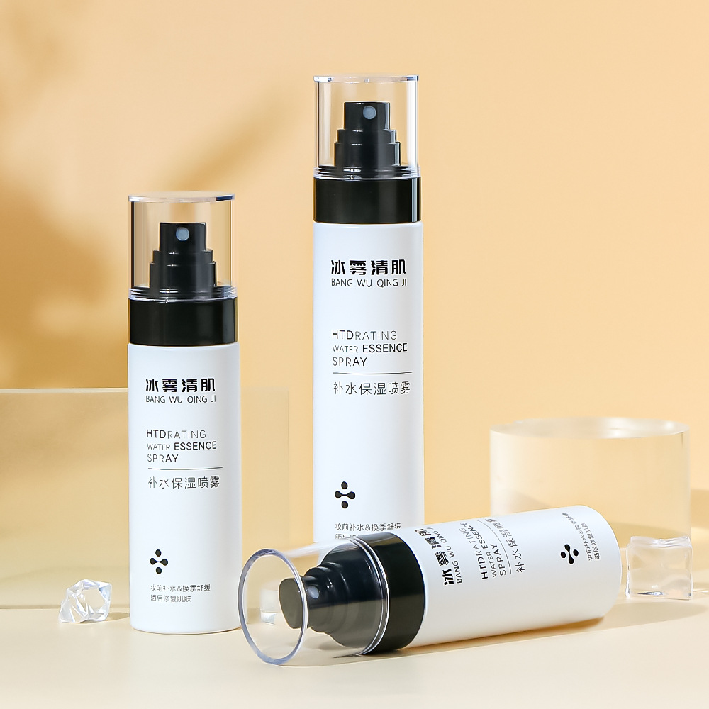 Trắng Thành Dày 80Ml 100Ml 120Ml 150Ml Nhựa PET Thân Trống Chai Xịt Sương Mịn Cho Nước Hoa Kem Dưỡng Ẩm nước