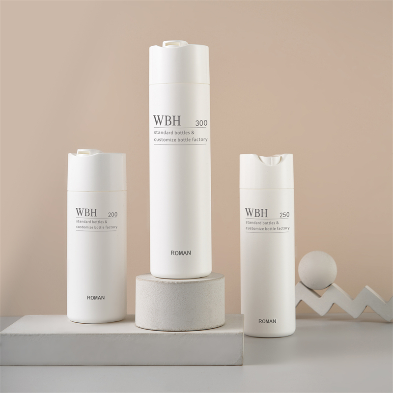 Mỹ Phẩm Nhựa Dầu Gội Lotion HDPE 150Ml 200Ml 300Ml Trắng Bóp Chăm Sóc Cá Nhân Chai Sữa Dưỡng Thể Mờ Chai Có Đĩa nắp Trên
