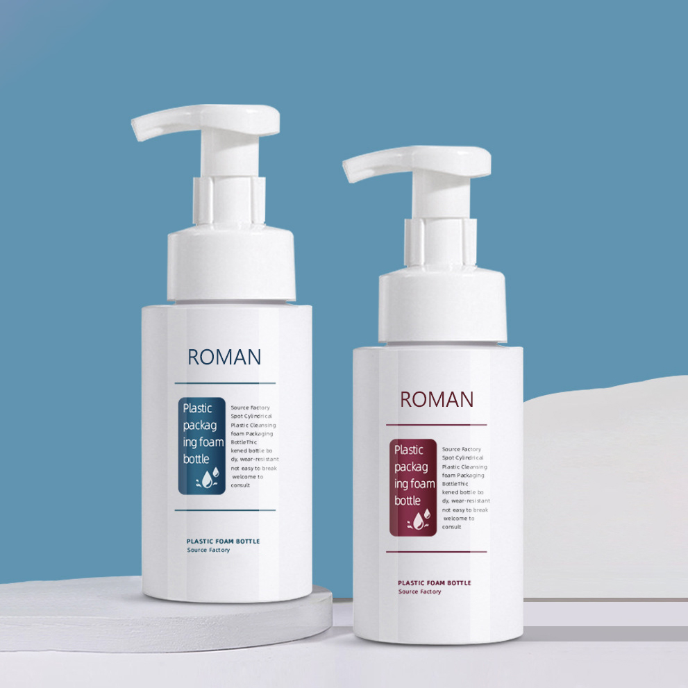 Chai bơm bọt rửa tay tròn dễ thương bằng nhựa 200ml 300ml 500ml Kích cỡ cho sữa rửa mặt Bao bì dầu gội Chai bơm bọt rửa tay tròn dễ thương bằng nhựa 200ml 300ml 500ml Kích cỡ cho sữa rửa mặt Bao bì dầu gội