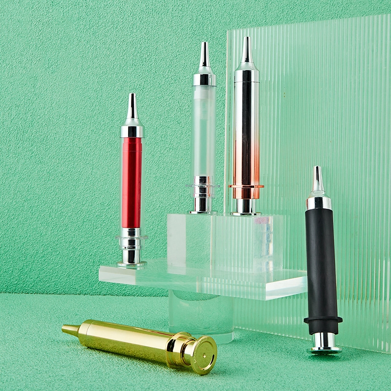 10ml 15ml 20ml Mỹ phẩm Kem dưỡng mắt Kem ống tiêm Ống tiêm có hình chai không có không khí
