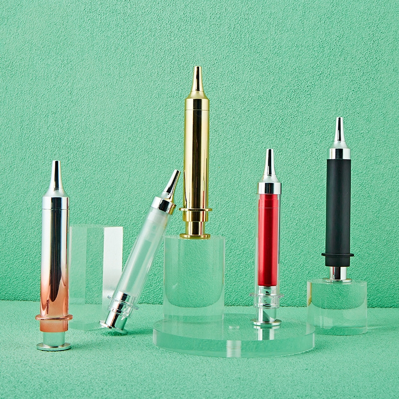 10ml 15ml 20ml Mỹ phẩm Kem dưỡng mắt Kem ống tiêm Ống tiêm có hình chai không có không khí 10ml 15ml 20ml Mỹ phẩm Kem dưỡng mắt Kem ống tiêm Ống tiêm có hình chai không có không khí