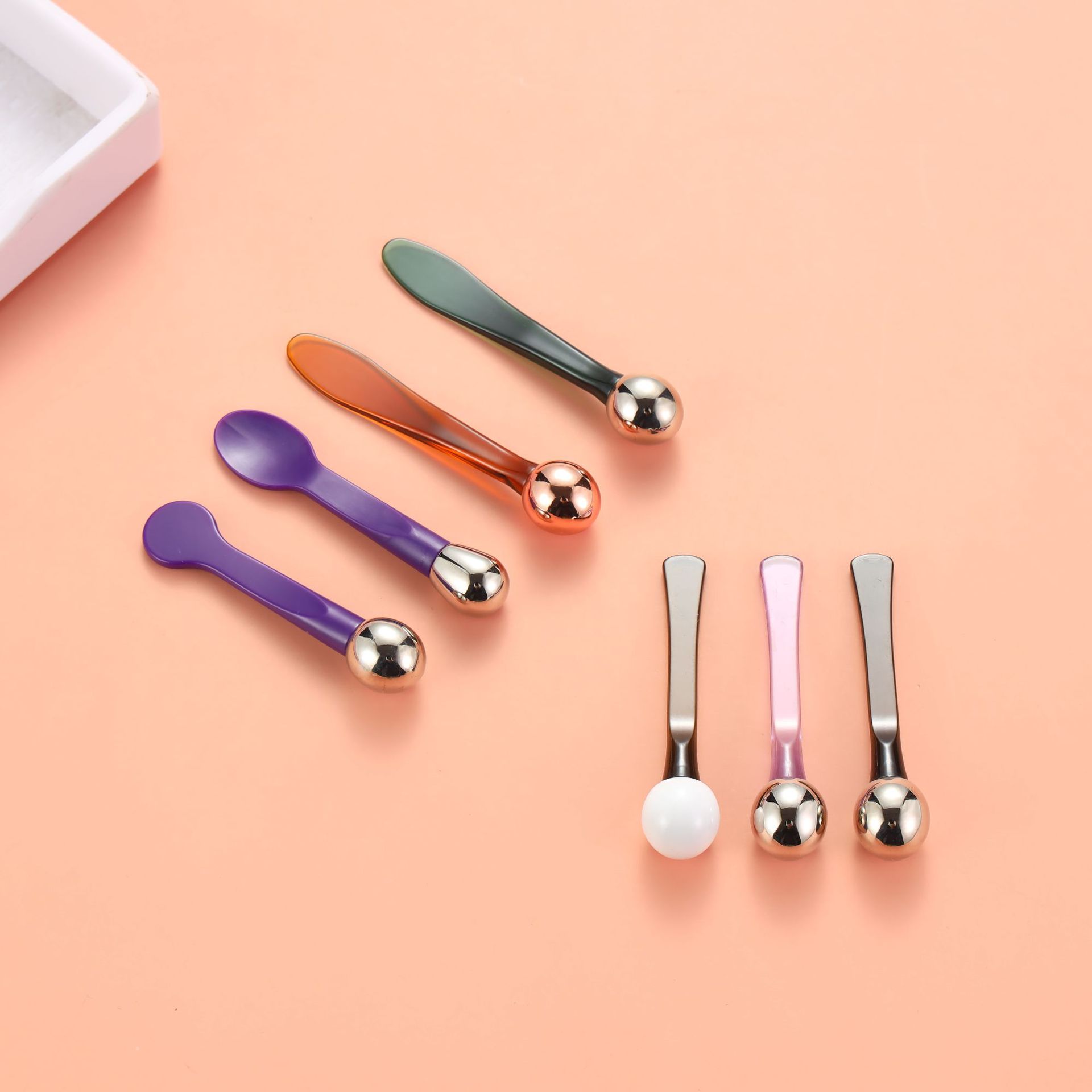 Kem dưỡng da mặt Mặt nạ mắt Gold Cosmetic Spatula