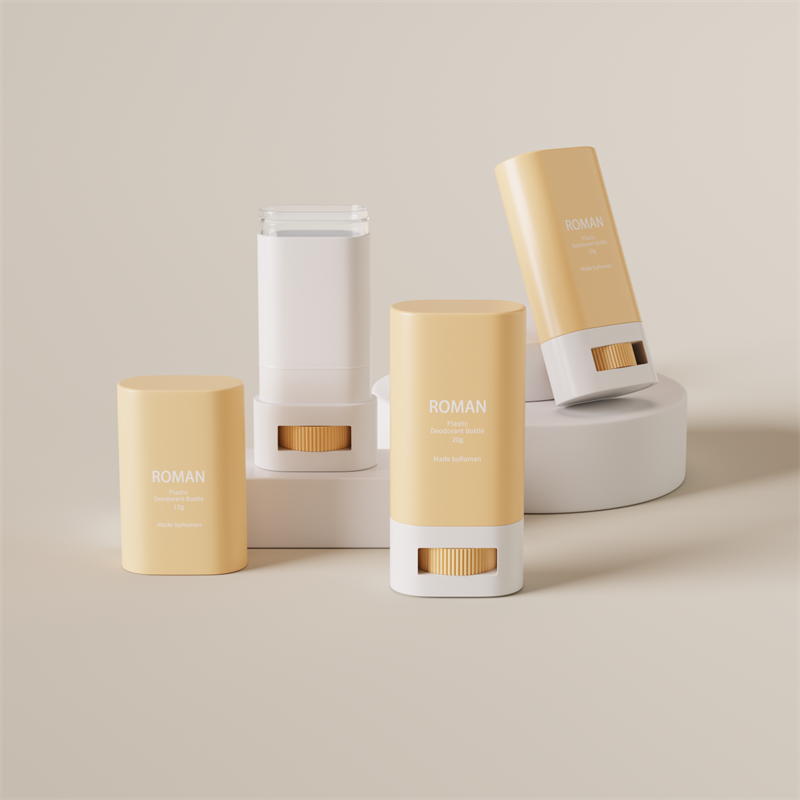 Chăm sóc da Chai nhựa khử mùi hình bầu dục rỗng