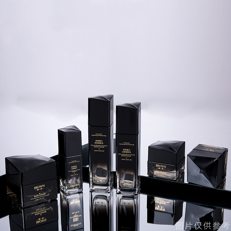 Hũ kem thủy tinh hình vuông độc đáo với thiết kế nắp nâng cho bao bì mỹ phẩm Hũ kem thủy tinh hình vuông độc đáo với thiết kế nắp nâng cho bao bì mỹ phẩm