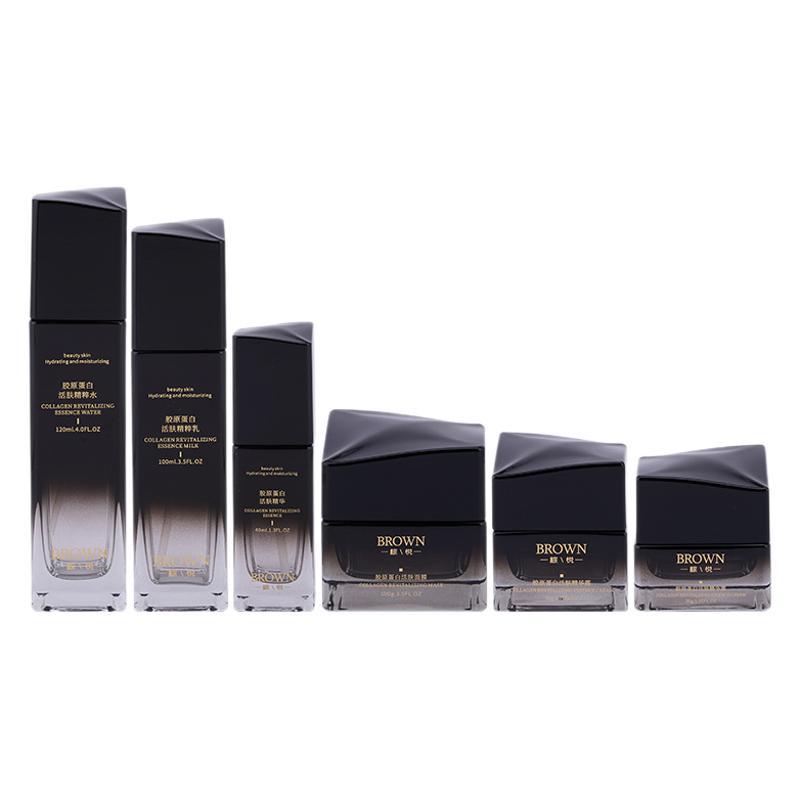 Hũ kem thủy tinh hình vuông độc đáo với thiết kế nắp nâng cho bao bì mỹ phẩm Hũ kem thủy tinh hình vuông độc đáo với thiết kế nắp nâng cho bao bì mỹ phẩm