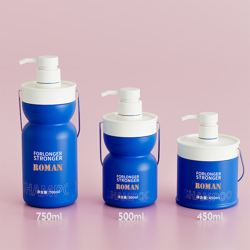 450Ml 500Ml 750Ml Nhựa Thú Cưng Trống Lotion Chai Dầu Gội Tóc Và Dầu Xả Hộp Đựng Mỹ Phẩm Trẻ Em Chai Dầu Gội