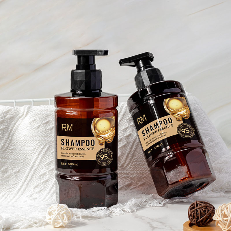 Chai bơm cánh hoa bằng nhựa dành cho thú cưng 500ml có bơm trục vít Chai dầu gội khách sạn giá trị cao để đóng gói chăm sóc cá nhân