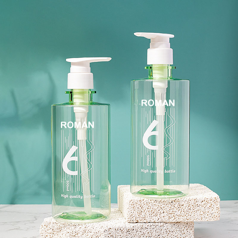 Nhựa xanh PET Chăm sóc da Mặt Sữa rửa mặt Dầu tẩy tế bào chết toàn thân Xịt dưỡng tóc Dầu gội và dầu xả Bộ chai bơm