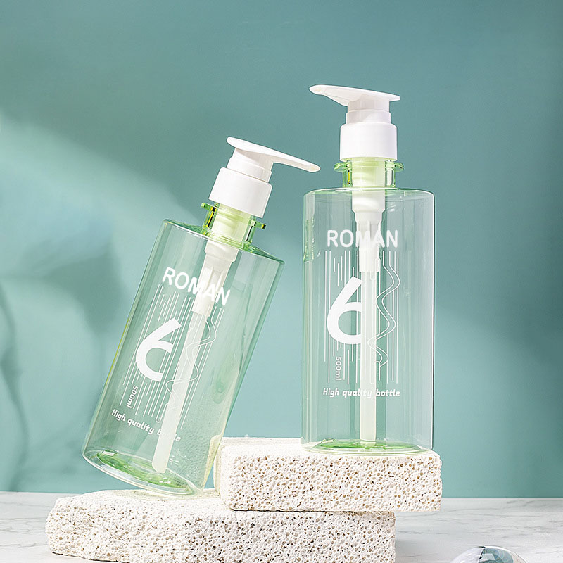 Nhựa xanh PET Chăm sóc da Mặt Sữa rửa mặt Dầu tẩy tế bào chết toàn thân Xịt dưỡng tóc Dầu gội và dầu xả Bộ chai bơm Nhựa xanh PET Chăm sóc da Mặt Sữa rửa mặt Dầu tẩy tế bào chết toàn thân Xịt dưỡng tóc Dầu gội và dầu xả Bộ chai bơm