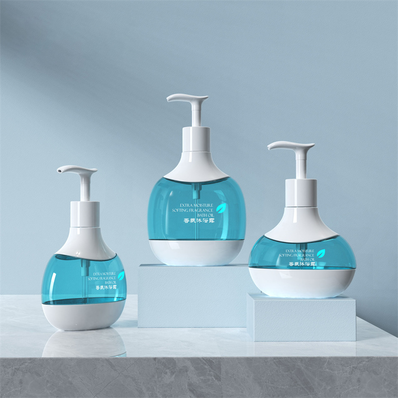 Sunshine 300ml 400ml 500ml Bán buôn Chai nhũ tương Nhựa PET Chai sữa dưỡng trẻ em Hộp đựng mỹ phẩm Nhũ tương Chai rỗng