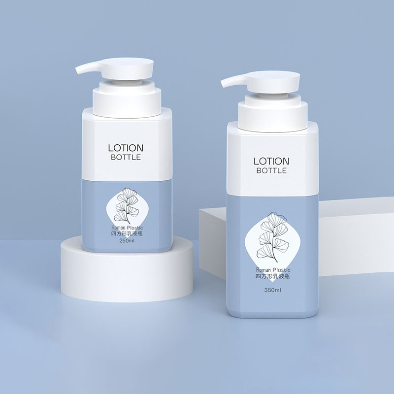 350ml 500ml Chai đóng chai phụ bằng nhựa hình vuông dung tích lớn dành cho thú cưng Nhu cầu thiết yếu hàng ngày Chăm sóc vòi hoa sen Hộp đựng dầu gội rỗng cho sữa tắm 800ml 1000ml