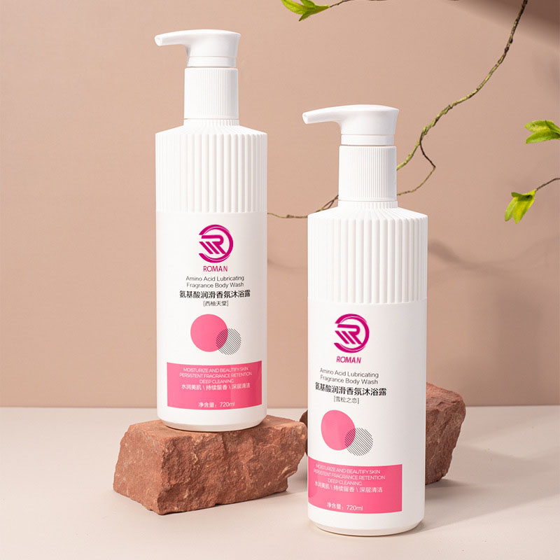 Chai Nhựa HDPE Sọc Trắng Nóng Có Đầu Phun 500Ml 700Ml Dầu Gội Sữa Tắm Sữa Tắm Có Nắp Bơm Việt Nam