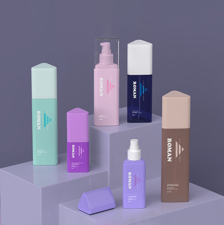 Đáng Tin Cậy Nhựa 30Ml 50Ml 80Ml Tam Giác Dầu Gội Sữa Tắm Hộp Đựng Dầu Dưỡng Tóc Lotion Bơm Chai Cho Máy Rửa Mặt