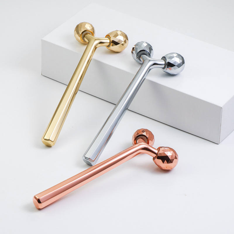 Công cụ mát xa mặt chống lão hóa Công cụ điêu khắc khuôn mặt Con lăn làm đẹp cho nếp nhăn Massage nâng