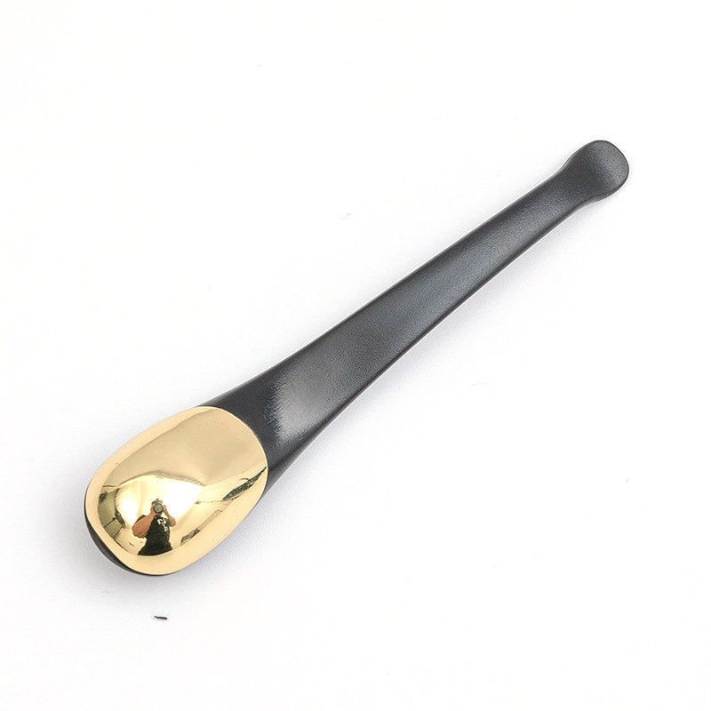 Vàng Bạc Đựng Mỹ Phẩm Thìa Muỗng Muỗng Kim Loại Chất Lượng Cao Mặt Thìa Kem Mắt Làm Đẹp Trang Điểm Mặt nạ Thìa