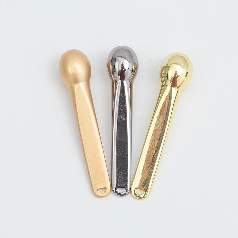 Kim Loại Kem Mắt Massage Gậy Đựng Mỹ Phẩm Thìa Đắp Mặt nạ Thìa Trộn Thìa Muỗng Chống Nhăn Hợp Kim Dụng Cụ Trang Điểm